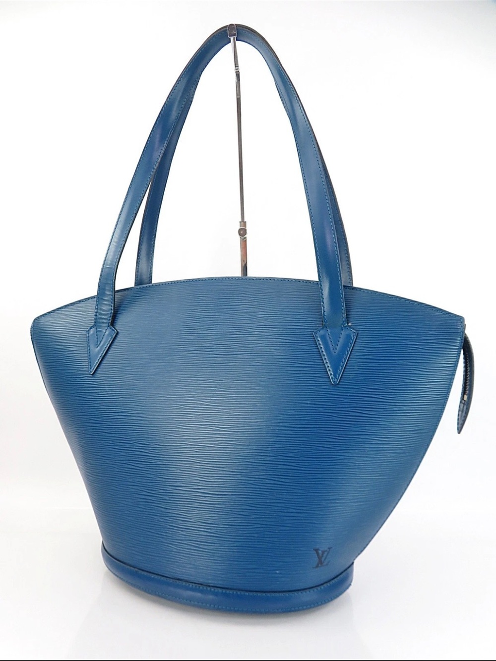 Louis Vuitton Blue Epi Leather Tulip Tote